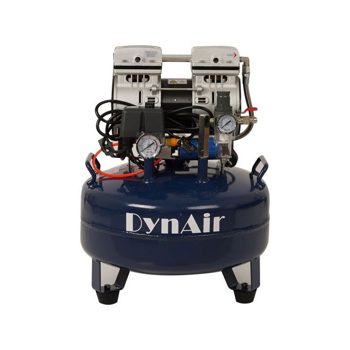 Dynamic DA5001 Dental Oil Free Oilless Air Compressor 22L Tank 0.55kW/0.75HP